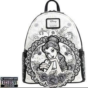 Loungefly Disney Beauty & The Beast Belle Sketch Mini-Backpack